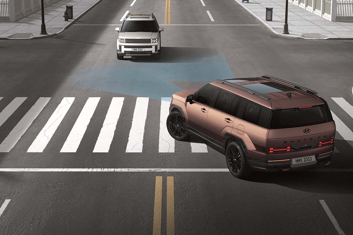 an toàn hyundai santafe