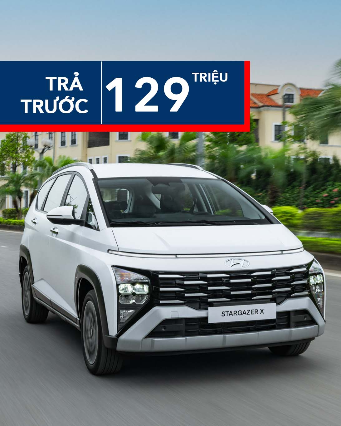 trả góp hyundai stargazer